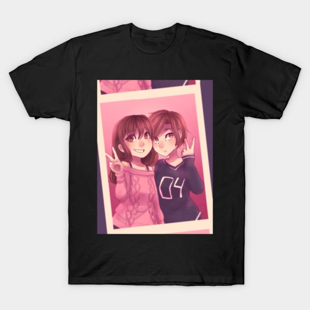 Jaehee and MC T-Shirt by Probablynotsam